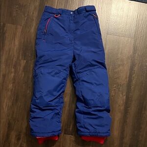 Kids Blue Snow Pants